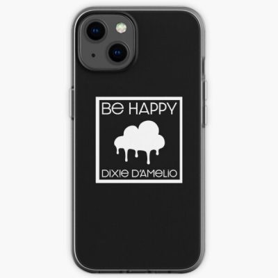 Dixie D'Amelio Be Happy 1 iPhone Soft Case RB1602 product Offical Charli Damelio Merch