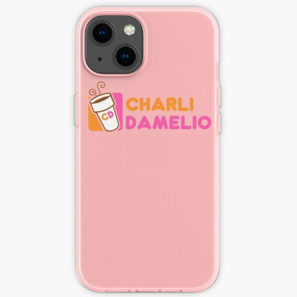 Charli D'Amelio Dunkin Name Logo Dunkin Name Logo iPhone Soft Case RB1602 product Offical Charli Damelio Merch