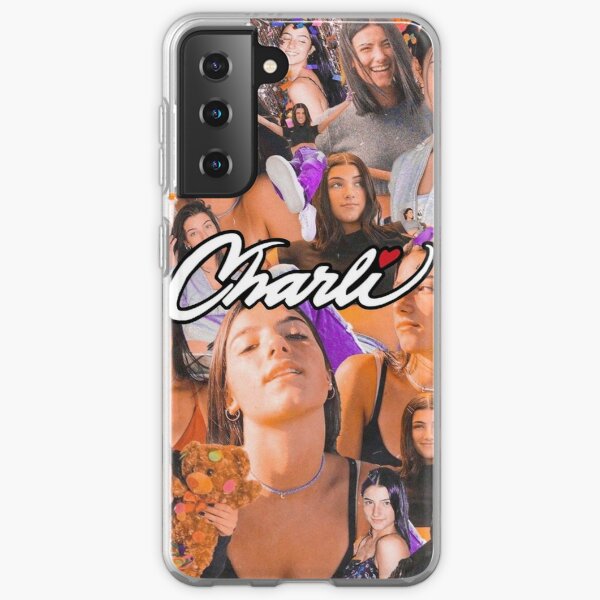 charli d'amelio collage Samsung Galaxy Soft Case RB1602 product Offical Charli Damelio Merch