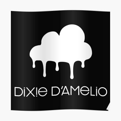 Dixie D'Amelio Logo 1 Poster RB1602 product Offical Charli Damelio Merch