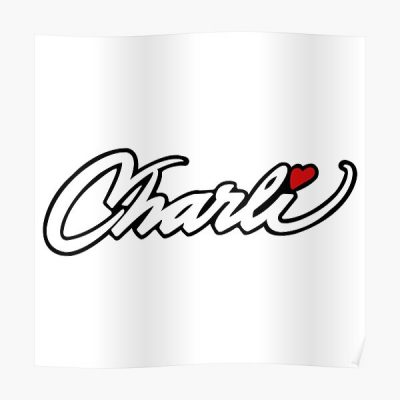 Charli d'Amelio Logo Poster RB1602 product Offical Charli Damelio Merch