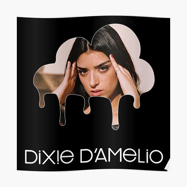 Dixie D'Amelio Logo 2 Poster RB1602 product Offical Charli Damelio Merch