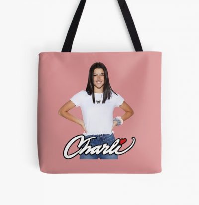 Charli d'Amelio 1 All Over Print Tote Bag RB1602 product Offical Charli Damelio Merch
