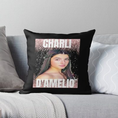 Charli D'Amelio Throw Pillow RB1602 product Offical Charli Damelio Merch