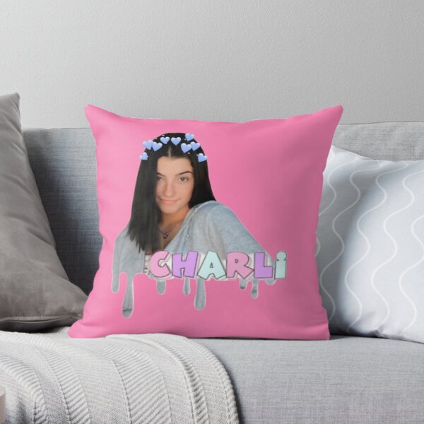 Charli D'Amelio Love 1 Throw Pillow RB1602 product Offical Charli Damelio Merch